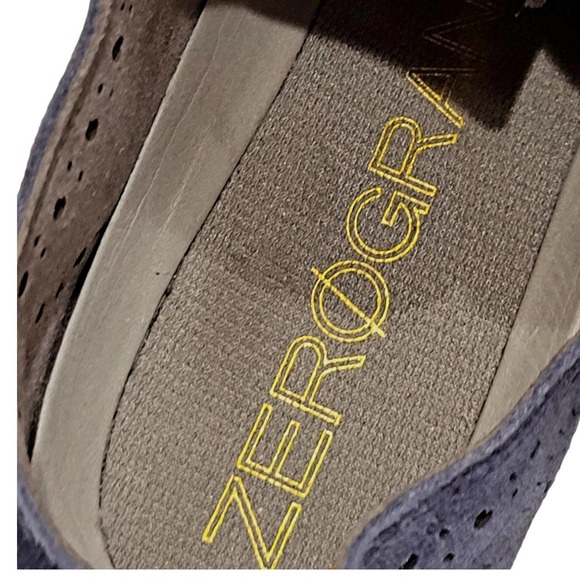 Cole Haan zerogrand grand os blue suede size 8 - Picture 6 of 7